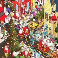 Yazz 1023 db-os puzzle - Christmas in the Street (3890)