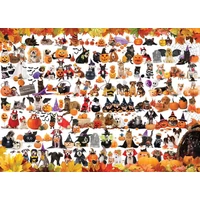 EuroGraphics 1000 db-os puzzle - Halloween pets (6000-5416)