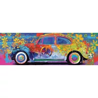 EuroGraphics 1000 db-os Panoráma puzzle -VW Beetle Splash (6010-5441)
