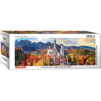 EuroGraphics 1000 db-os Panoráma puzzle - Neuschwanstein Castle, Germany (6010-5444)