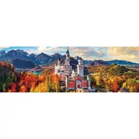 EuroGraphics 1000 db-os Panoráma puzzle - Neuschwanstein Castle, Germany (6010-5444)
