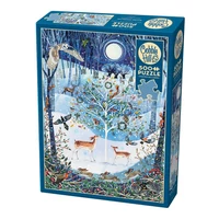 Cobble Hill 500 db-os puzzle - Winter Woodland (45009)