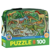 EuroGraphics 100 db-os puzzle - Dinosaur uzsonnás doboz (9100-0098)