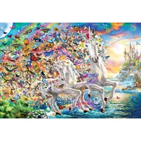 EuroGraphics 2000 db-os puzzle - Unicorn Fantasy (8220-5551)