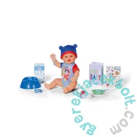 Baby Born Jonas, interaktív játékbaba kiegészítőkkel, élethű funkcióval, 43 cm (834848)