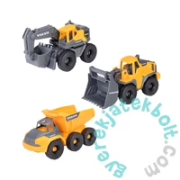 Dickie Construction Volvo 3 db-os mini munkagépek szett (203722015)