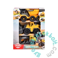 Dickie Construction Volvo 3 db-os mini munkagépek szett (203722015)