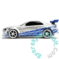 Fast &amp; Furious RC Távirányítós autó Nissan Skyline GTR 1:24 (253203018)
