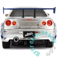 Fast &amp; Furious RC Távirányítós autó Nissan Skyline GTR 1:24 (253203018)