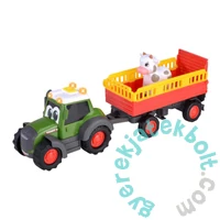 Dickie ABC Happy Fendt állatszállító traktor tehénnel (204115011)