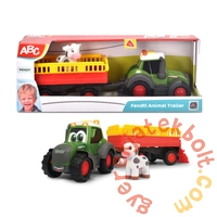 Dickie ABC Happy Fendt állatszállító traktor tehénnel (204115011)