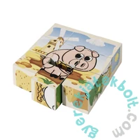 Eichhorn Fa mesekocka - 9 db-os - állatok (100005203)