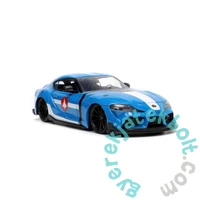 Jada - Robotech - 2020 Toyota Supra fém autómodell Max Sterling figurával- 1-24 (253255051)
