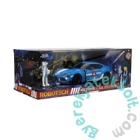 Jada - Robotech - 2020 Toyota Supra fém autómodell Max Sterling figurával- 1-24 (253255051)