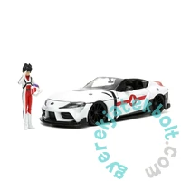 Jada - Robotech - 2020 Toyota Supra fém autómodell Rick Hunter figurával- 1-24 (253255050)