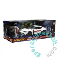 Jada - Robotech - 2020 Toyota Supra fém autómodell Rick Hunter figurával- 1-24 (253255050)