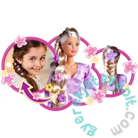 Simba Steffi Love - Extra hosszú hajú baba - Flower hair (105733640)