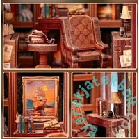 Cartartem - Gentleman’s Lounge DIY mini Könyvtámasz (CT101)