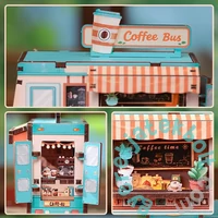 Cartartem - Café Bus DIY mini Könyvtámasz (CT102)