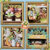 CuteBee - Anna's Blue Blossom DIY Könyvtámasz (CWGC211)