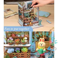 CuteBee - Anna's Blue Blossom DIY Könyvtámasz (CWGC211)