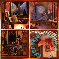 CuteBee - Flame Common Room DIY Könyvtámasz (RK01)