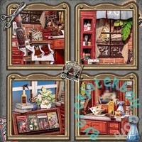 CuteBee - John's Hair Salon DIY Könyvtámasz (CWGC215)