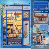 CuteBee - Literature Bookstore DIY Könyvtámasz (BJAA203)