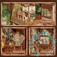 CuteBee - Squirrel Collector DIY Könyvtámasz (DY03)