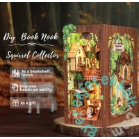CuteBee - Squirrel Collector DIY Könyvtámasz (DY03)