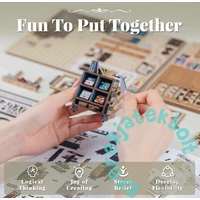 CuteBee - The Scholar's Bookstore DIY Könyvtámasz (BJAA204)