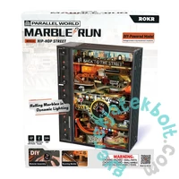 Rokr - Marble Run - Hip-Hop Street DIY interaktív miniatűr (MR03S)
