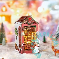Rolife - Christmas Indoor Scene DIY Könyvtámasz (TGC07)