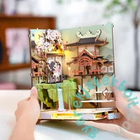 Rolife - Falling Sakura DIY Könyvtámasz (TGB05)