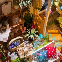 Rolife - Miller's Flower House DIY miniatűr házikó (DG108)