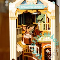 Rolife - Romantic Venice DIY Könyvtámasz (TGB08)
