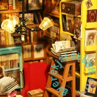 Rolife - Sam's Study Room DIY miniatűr házikó (DG102)