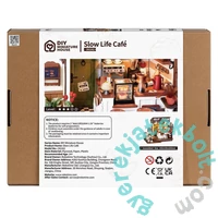 Rolife - Slow Life Café DIY miniatűr házikó (DG162)