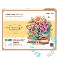 Rowood - Wooden Blooming Book 3D fa puzzle (TW04H)