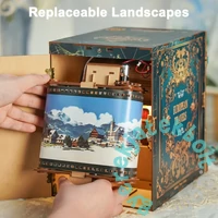 Tonecheer - European Travels DIY Könyvtámasz (TQ443)