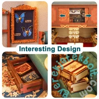 Tonecheer - European Travels DIY Könyvtámasz (TQ443)