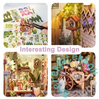 Tonecheer - Flower Shop DIY Könyvtámasz (TQ141)