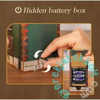 Tonecheer - Left Bank Bookstore DIY Könyvtámasz (TQ140)