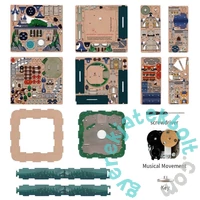 Tonecheer - Magical Castle DIY zenélő doboz (TQ064)