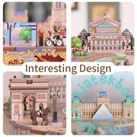 Tonecheer - Romantic Paris DIY zenélő doboz (TQ036)