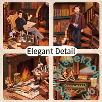 Tonecheer - Violin Detective Agency DIY Könyvtámasz (TQ117)