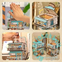 Tonecheer - Cape Coffee Shop DIY miniatűr házikó (TQ181)