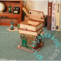 Tonecheer - Time Bookstore DIY miniatűr házikó (TQ187)