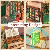 Tonecheer - Time Bookstore DIY miniatűr házikó (TQ187)