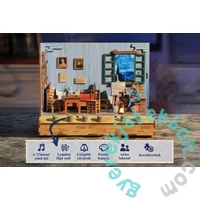 Tonecheer - Vincent's Bedroom DIY miniatűr szoba LCD kijelzővel (TQ401)